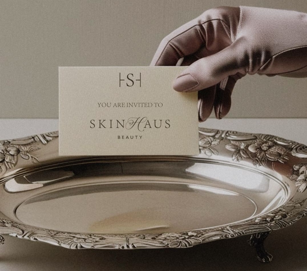 SKINHAUS invitation card